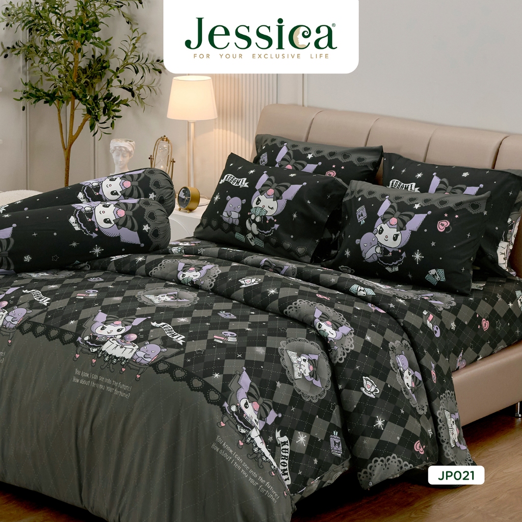 Jessica Frozen JP001 Micro Digital Print ชุดเครื่องนอน ผ้าปูที่นอน ผ้าห่มนวม เจสสิก้า พิมพ์ดิจิตอล ลิขสิทธิ์แท้ ดิสนีย์