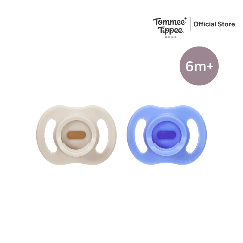 Tommee Tippee จุกหลอก Ultralight 6-18 เดือน ผู้ชาย แพ็คคู่ (ใหม่) รูปที่ 4