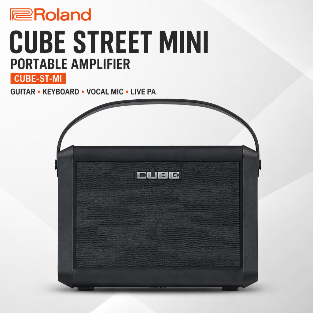 Roland CUBE Street MINI CUBE-ST-MI Portable Guitar Keyboard Vocal Amplifier