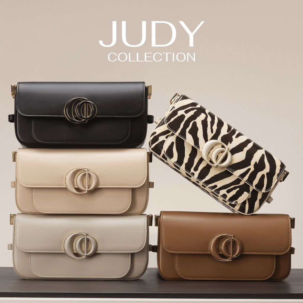 COZII - Judy Collection กระเป๋าสะพายไหล่ใบกลาง (5 สี)