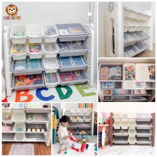 TinyLion 🔥พร้อมฝา🔥พร้อมส่ง ชั้นวางของเล่น ชั้นวางหนังสือเด็ก ชั้นวางของเด็ก ชั้นของเล่น