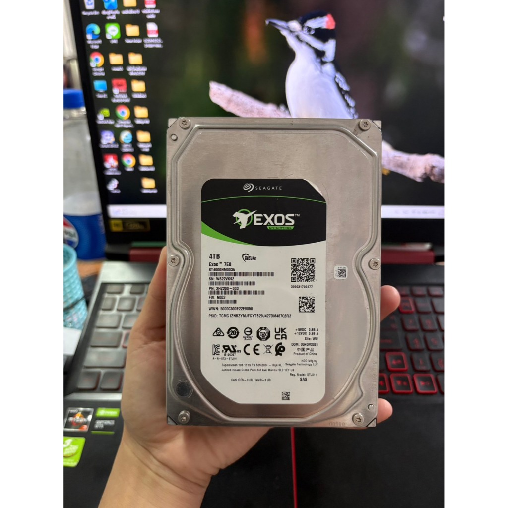 Seagate HDD 4TB Exos 7E8 (ST4000NM003A)