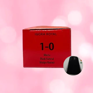 Schwarzkopf IGORA ROYAL 60 ML. ผลิตภัณฑ์ครีมเปลี่ยนสีผมถาวรไม่รวมไฮโดรเจน