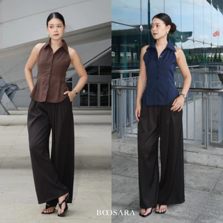 BOOSARA : Mercy Top (เมอร์ซี่) ผ้านุ่มใส่สบายใส่ไปทำงานหรือไปเที่ยวก็เอาอยู่ เสื้อผ้าผู้หญิง- BSR C.