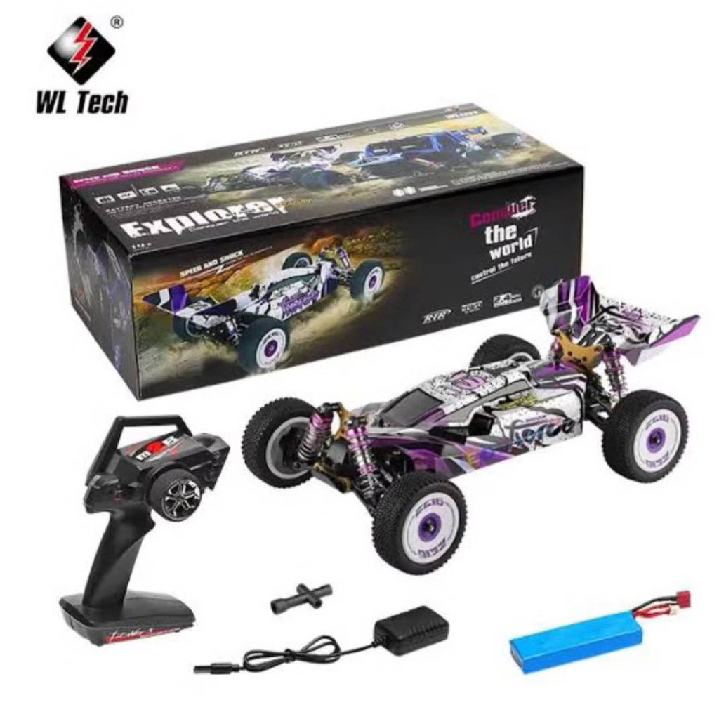 (สินค้าในไทย)รถบังคับ WLtoys 124019 ชุดพร้อมเล่น