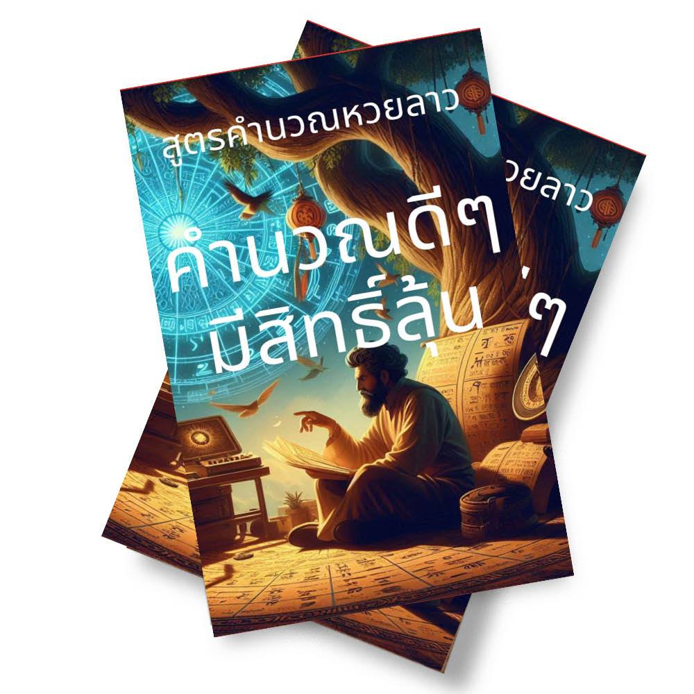 หนังสือ รวมสูตรคำนวณหวยลาว ใช้คำนวณหาเลขเด็ดลาว