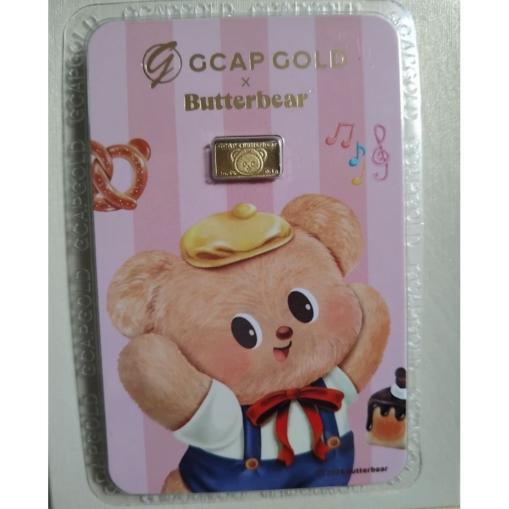 ทองคำแท่ง butterbear 0.1 กรัม