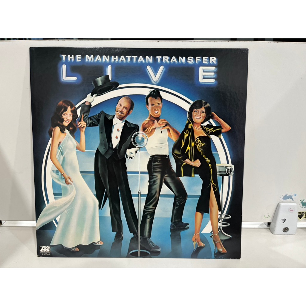 1LP Vinyl Records แผ่นเสียงไวนิล  THE MANHATTAN TRANSFER LIVE   (E16F5)