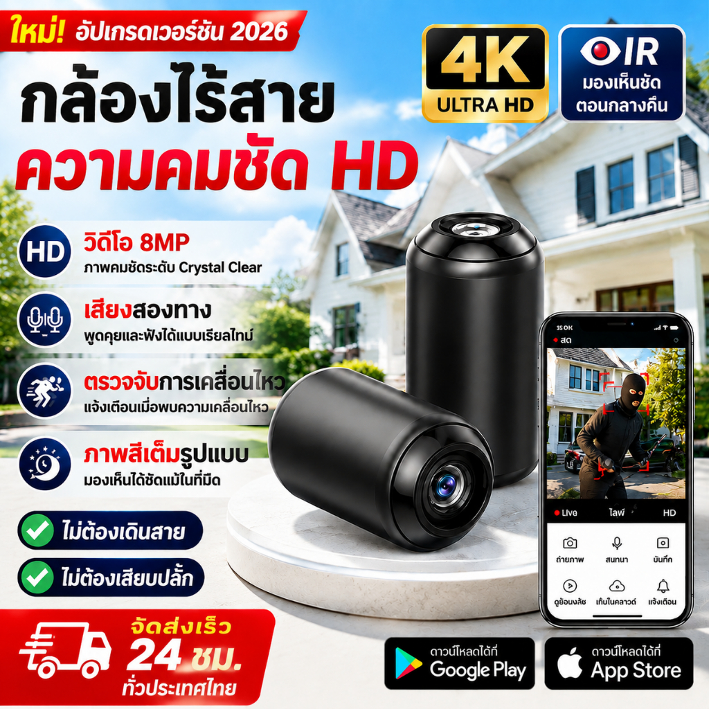 กล้องจิ๋ว X5 Mini1080P WIFI ความคมชัดสูงรักษาขนาดเล็ก เคลื่อนไหวมองเห็นกลางคืนตรวจจับจอระบบไร้สายขนาดเล็กกล้องถ่ายวิ
