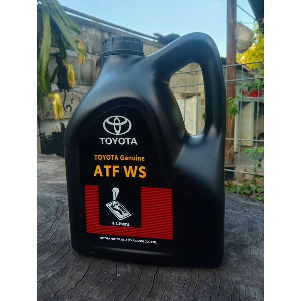 น้ำมันเกียร์ Toyota ATF WS 4 ลิตร สำหรับเกียร์อัตโนมัติ
