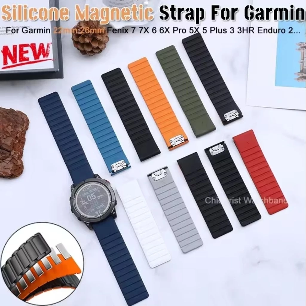 สายนาฬิกา Garmin Forerunner 935 945 965 955 745 Fenix 5 6 7 5X 6X 7X 5S 6S 7S 8 Instinct S60 S62 Vertix