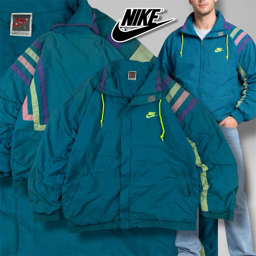 Nike mini logo pattle Y2K vintage jacket24/27
