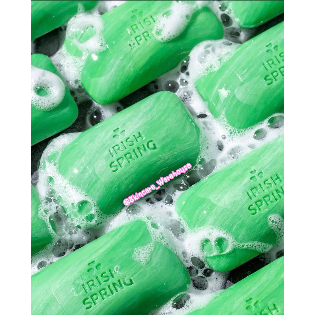 🛒พร้อมส่ง ของแท้ จากอเมริกา🇺🇸  Irish Spring Original Bar Soap 113g ไอริช สปริง ออริจินัล บอดี้ วอช ส