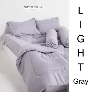 AG Cozy เซ็ทที่นอนท็อปเปอร์ 6ชิ้น ใย4ชั้นหนา7-8นิ้ว ผ้ากันไรฝุ่น เกรดพรีเมี่ยม Topper Extrapremuim