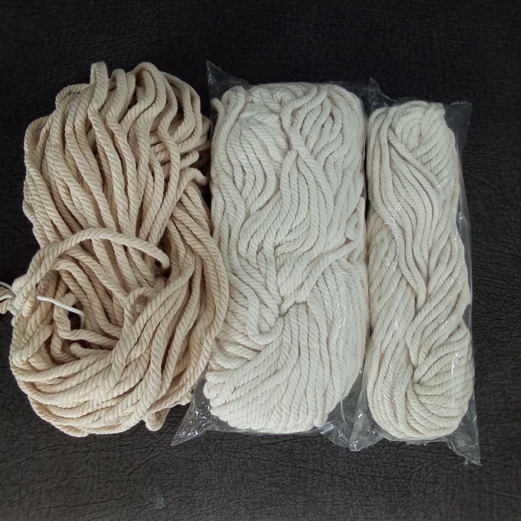 ไส้เทียน ไส้ตะเกียง 10ม. (เบอร์80/100/120) ด้ายดิบ เส้นฝ้ายดิบ เชือกเกลียวดิบ