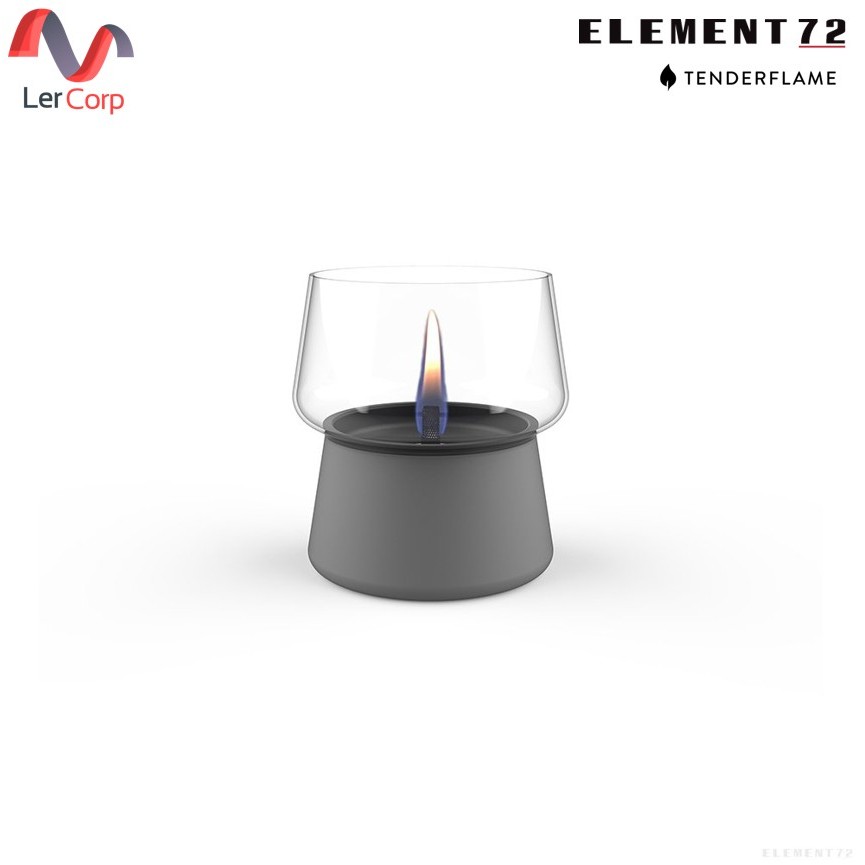 (Element72)TenderFlame เตาไฟตั้งโต๊ะ รุ่น AMARYLLIS 10 สี DARK GREY