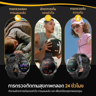 Aolon Navi R4 GPS สมาร์ทวอทช์ 1.43 นิ้ว Amoled นาฬิกา โทรผ่านบลูทูธ แบตเตอรี่ 410mAh 7-10 วัน นาฬิกาว่ายน้ำ