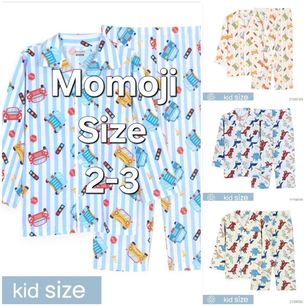 JOSILINS ชุดนอนเด็กชาย  Momoji Size 2-3