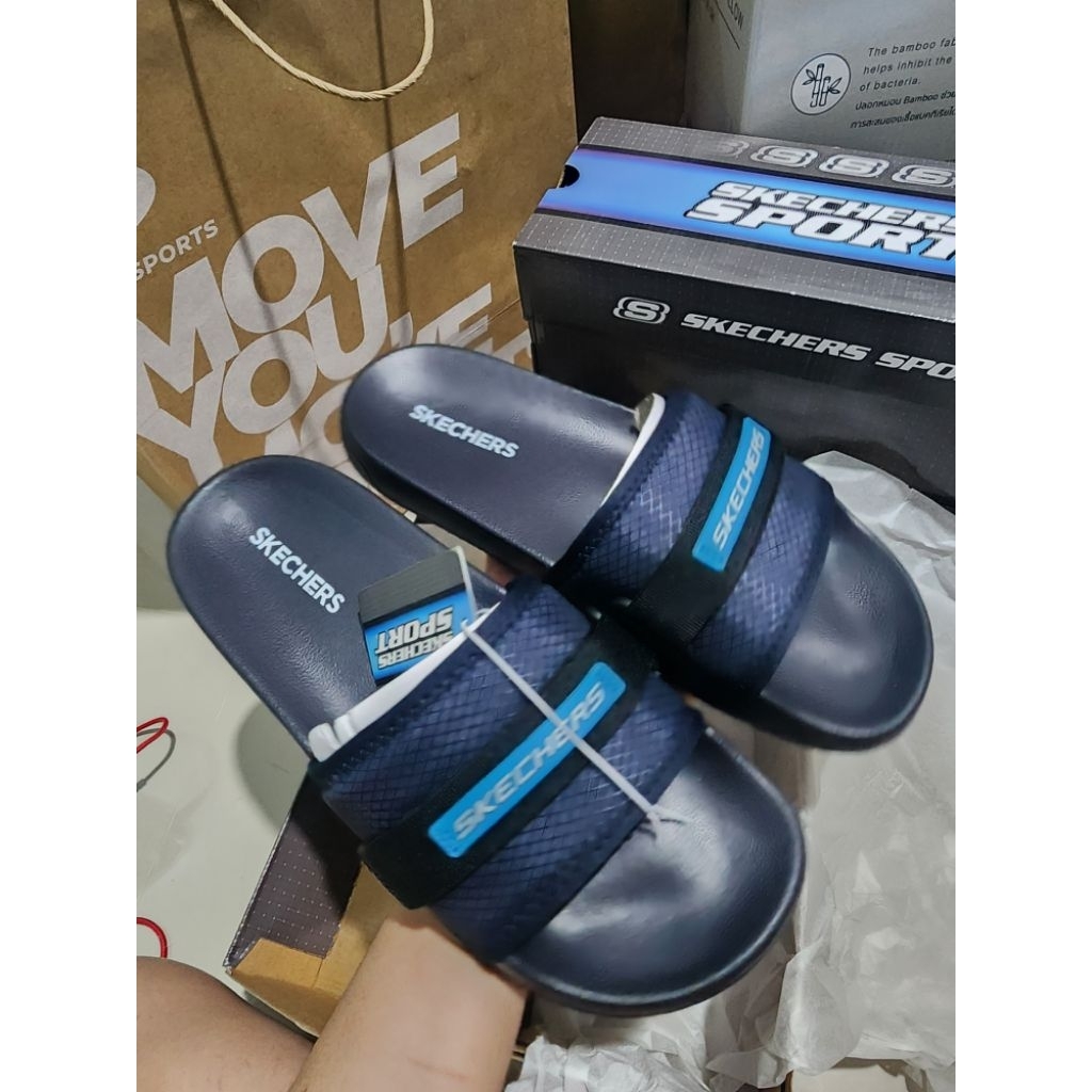 Skechers รองเท้าแตะผู้ชาย 41/26cm