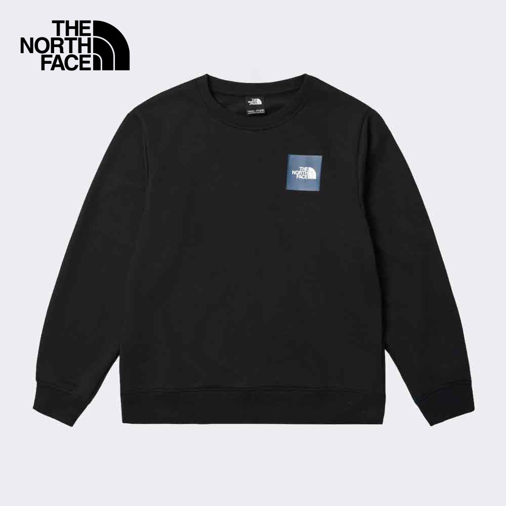 THE NORTH FACE WOMEN FLOWER CREW GRAPHIC(ขนาดสินค้าไซส์ ASIA/AP) - TNF BLACK เสื้อสเวตเตอร์ ผู้หญิง — صورة 2