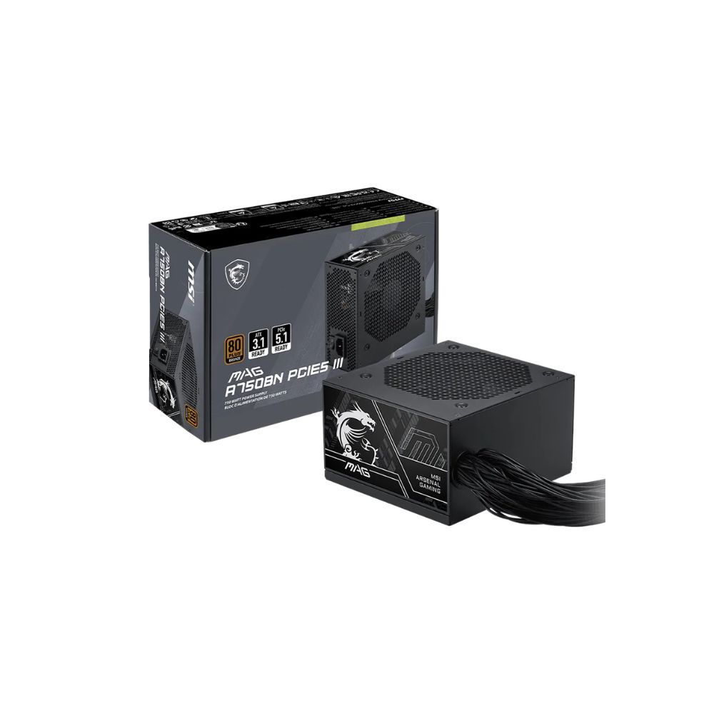 [Pre-Order] MSI MAG A750BN PCIE5 III Power Supply
