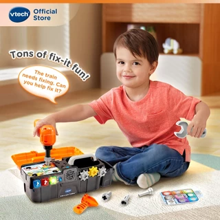 VTech Drill & Learn Toolbox Role-Play Toys Pretend Play Boys Toys Kids 2-5 ปี ของเล่นเด็ก ชุดเครื่องมือช่าง ของเล่นช่าง