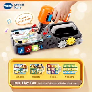 VTech Drill & Learn Toolbox Role-Play Toys Pretend Play Boys Toys Kids 2-5 ปี ของเล่นเด็ก ชุดเครื่องมือช่าง ของเล่นช่าง