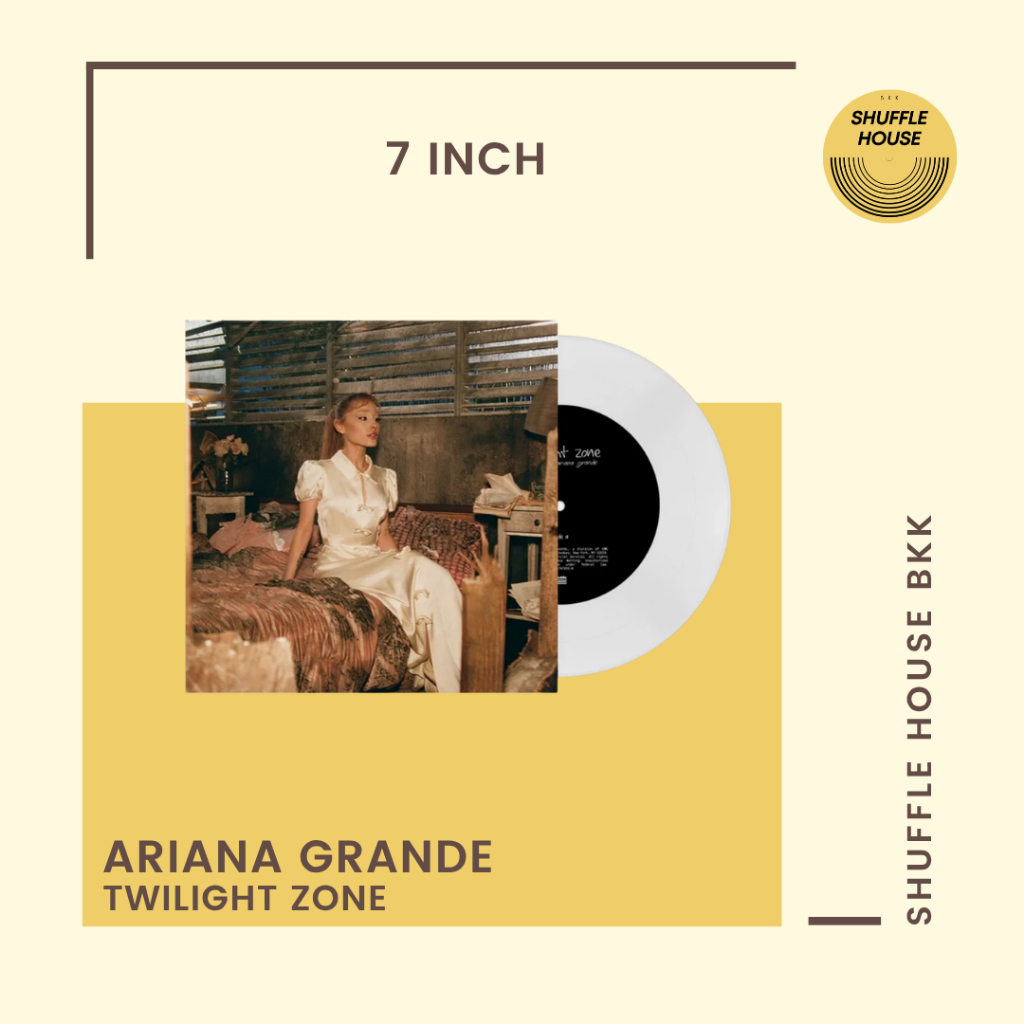 (พร้อมส่ง_ส่งด่วนได้) แผ่นเสียง Ariana - Grande Twilight Zone- 7inch vinyl