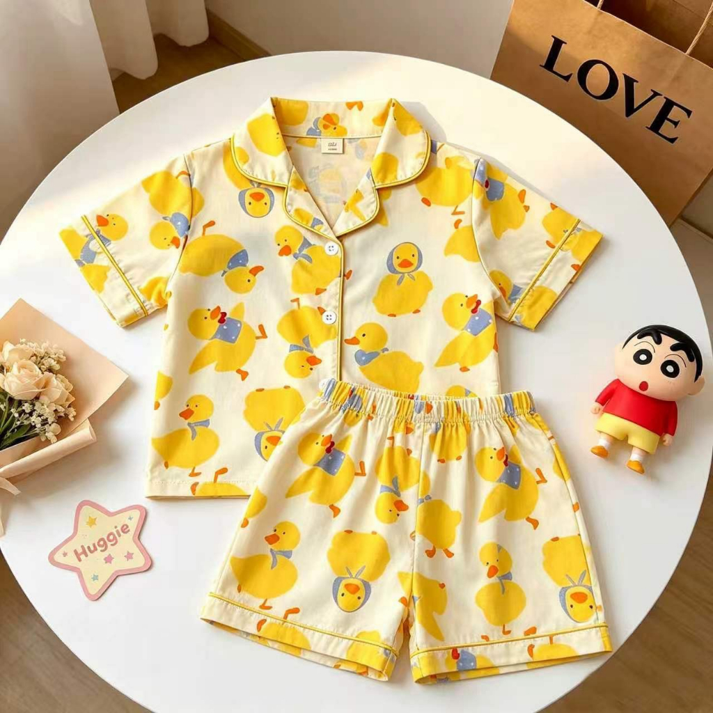 พร้อมส่ง bd42-bd45 9834 ชุดนอนดั๊กซี่