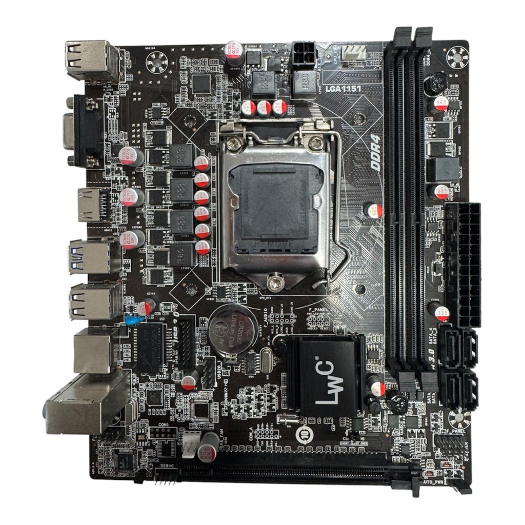 MAINBOARD 1151 (H110-D4C V.1) เมนบอร์ด LWC (LONGWELL) มือ2