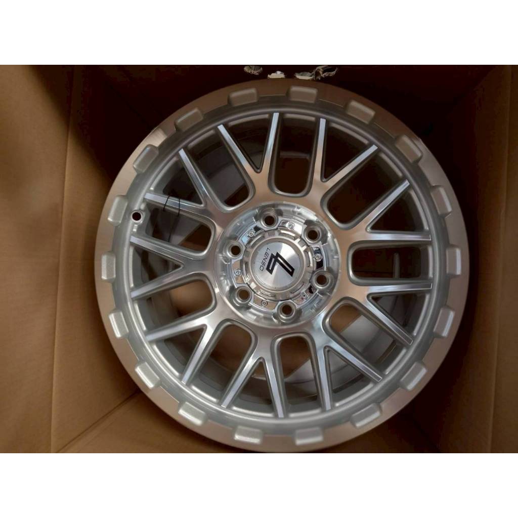 แม็ก ล้อแม็ก แม้ก LENSO 17 x 9 ET+12 PCD 6x139.7 สี SNNW ล้อแม๊กขอบ 17แม็กรถยนต์ขอบ  (1 ชุด = 4 วง )