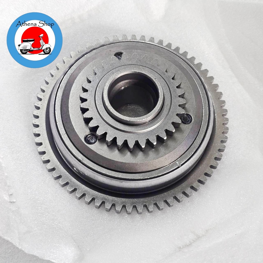 ชุดคลัตช์วันเวย์ Starting Clutch Flange Comp. สำหรับ สโคมาดิ Scomadi TL125,TT125, TT125i เทคนิก้า