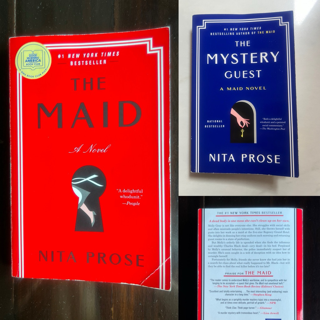 หนังสือมือสอง book (อังกฤษ) : The Maid, The Mystery Guest by Nita Prose
