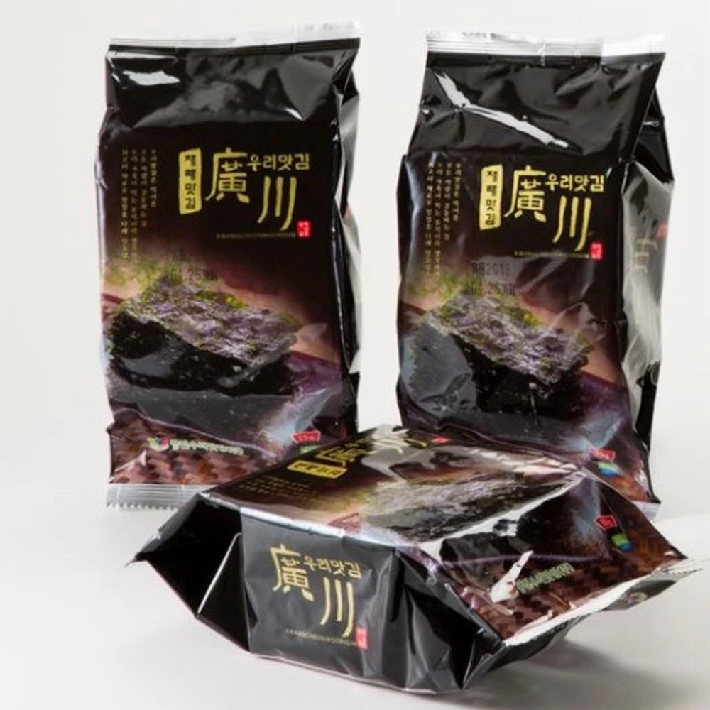 Kwang cheon Woorimat Gim 4gx30ea=10pack สาหร่ายอบกรอบ กวาง อูรีเมทกิม 4g / korea seaweed 광천 우리맛 김 4g