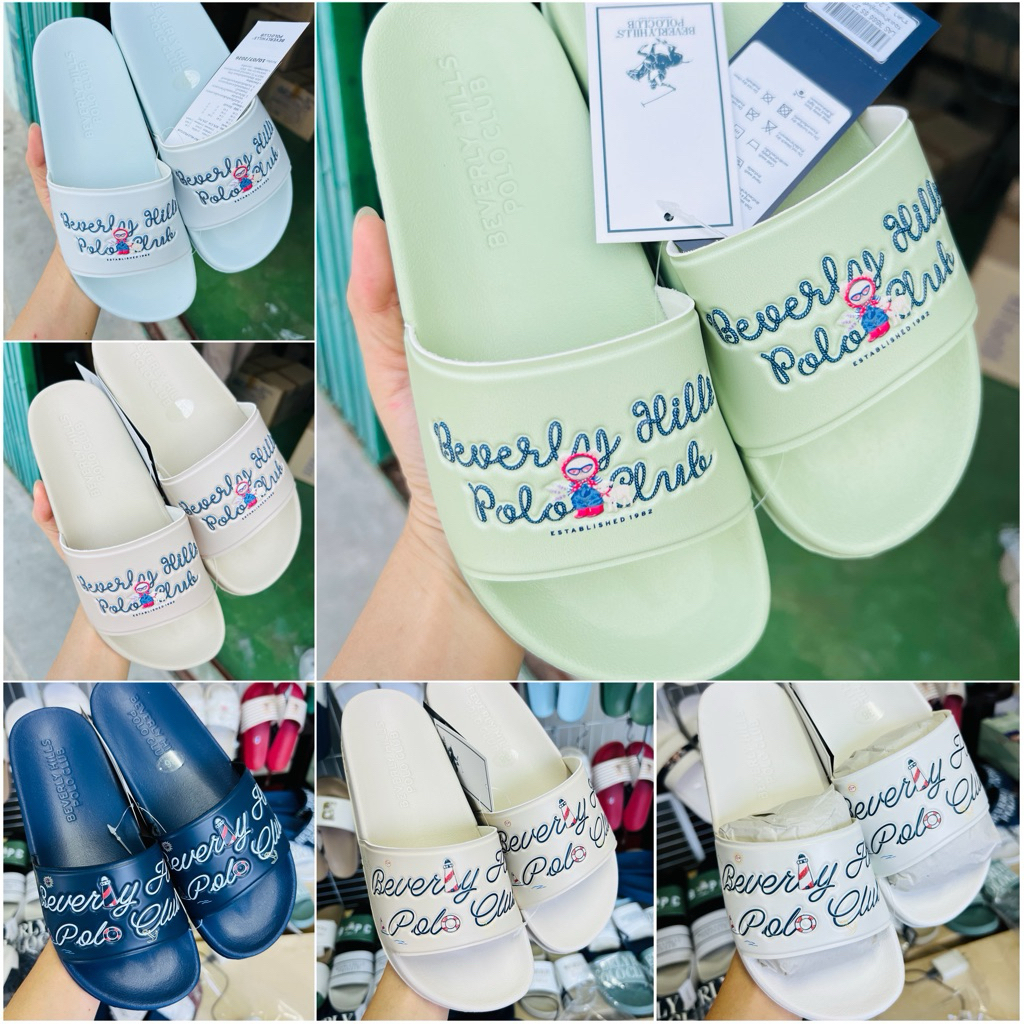 พร้อมส่ง!!Beverly Hills Polo Club รองเท้าสวมผู้หญิงรุ่นใหม่ #BHPC #ของแท้ #ป้ายครบ