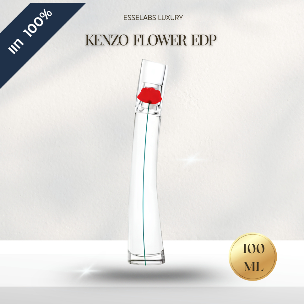 KENZO FLOWER BY KENZO EDP 100ML - กล่องซีล แท้ ช็อปสิงคโปร์