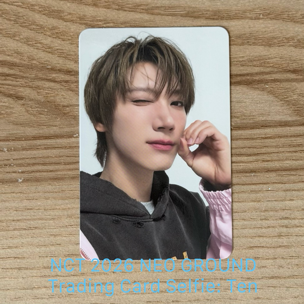 (พร้อมส่ง) NCT 2026 NEO GROUND Official Random Trading Photo Selfie Card โฟโต้การ์ด เทรดดิ้ง หน้าป๊อบอัพ นีโอกราวน์