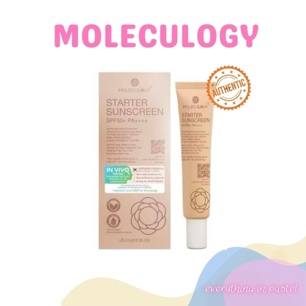 [A054] Moleculogy Starter Sunscreen SPF50+ PA++++ 30g