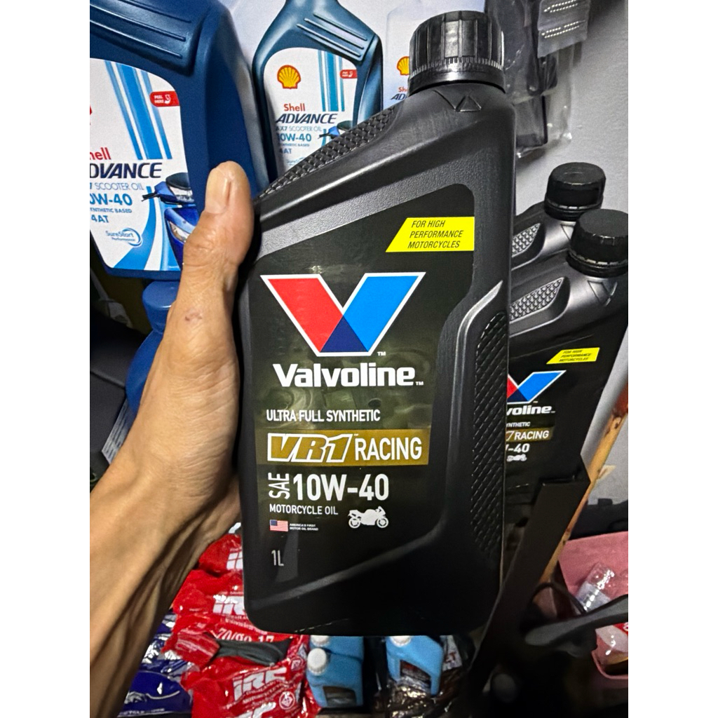 น้ำมันเครื่องมอเตอร์ไซค์ Valvoline VR1 4T 1ลิตร