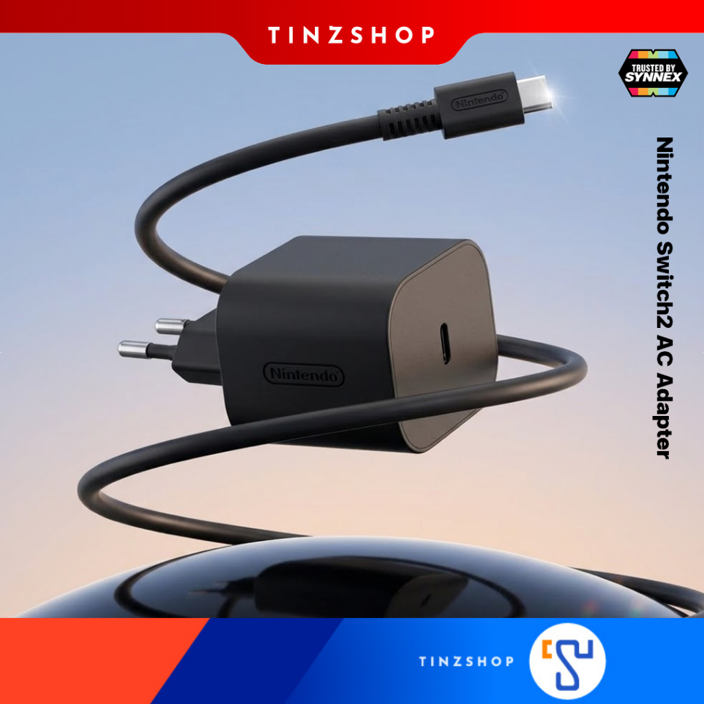 [ส่งด่วน] Nintendo AC Adapter for Switch2 / ที่ชาร์จเครื่อง Switch 2 ของแท้ (ประกัน Synnex)