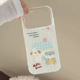 เคสไอโฟน 17 สำหรับ iPhone Air 16 Plus 12 11 15 14 17 Pro Max 14 7 8 Plus X Xr Xs Max ปก IMD ลายดาวสีชมพูหวานหรูหราใหม่