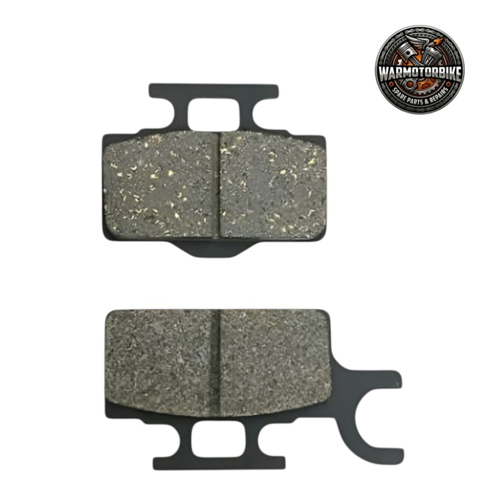 (1คู่) ผ้าดิสเบรค หน้า KAWASAKI - KSR KSR110 new ผ้าเบรก  #อะไหล่เดิม #ส่งไว #ส่างฟรี #ราคาถูก #ราคา