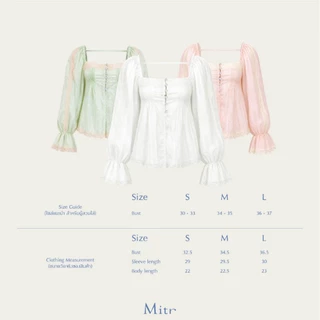 Mitr Petal Blouse เสื้อเบลาส์