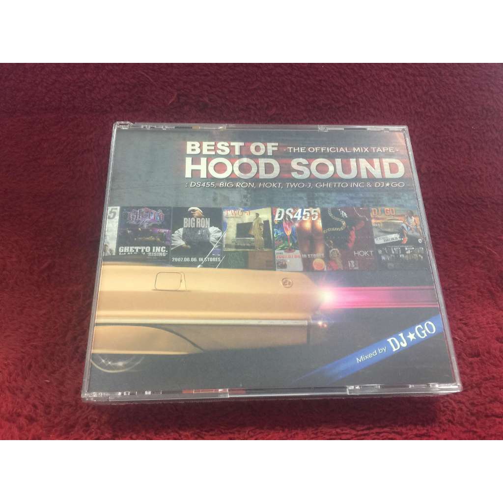 2CD DJ GO - BEST OF HOOD SOUND -THE OFFICIAL MIX TAPE สภาพตามรูปปก ZA353-178