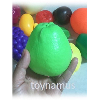 ชุดผัก ผลไม้ พลาสติกแข็งแรง ไม่คม ไม่บาดมือน้องๆ แน่นอนค่ะ