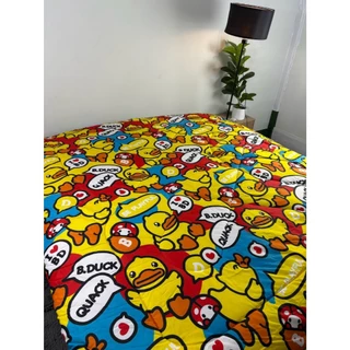 Aใหม่ ผ้าห่ม 6 ฟุต (180x200cm) ผ้าคอตตอน ใยสังเคราะห์คุณภาพดี นุ่มฟูสบาย ระบายอากาศดี ไม่ร้อน ไม่อับชื้น