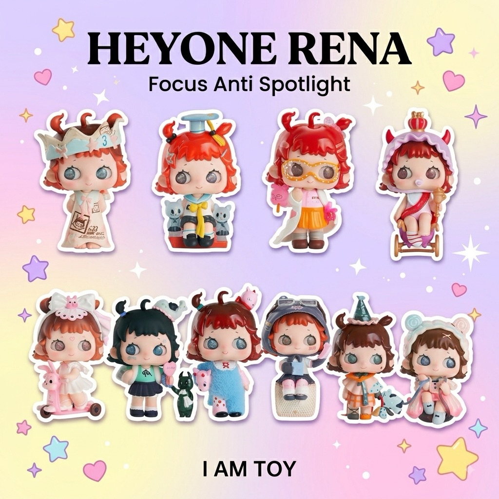 (ย199) โมเดล : HEYONE RENA Focus Anti Spotlight Series Blind Box