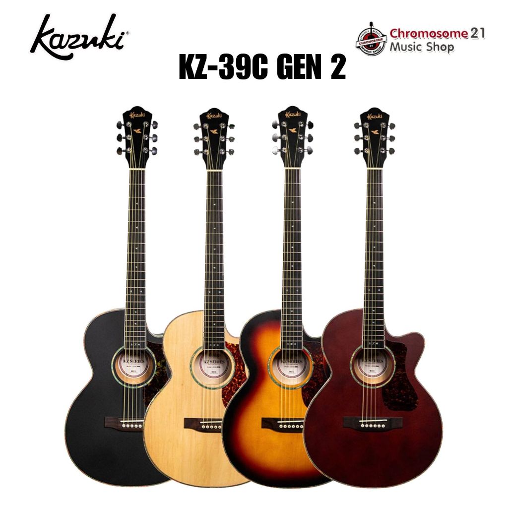 กีตาร์โปร่ง Kazuki KZ-39C GEN 2