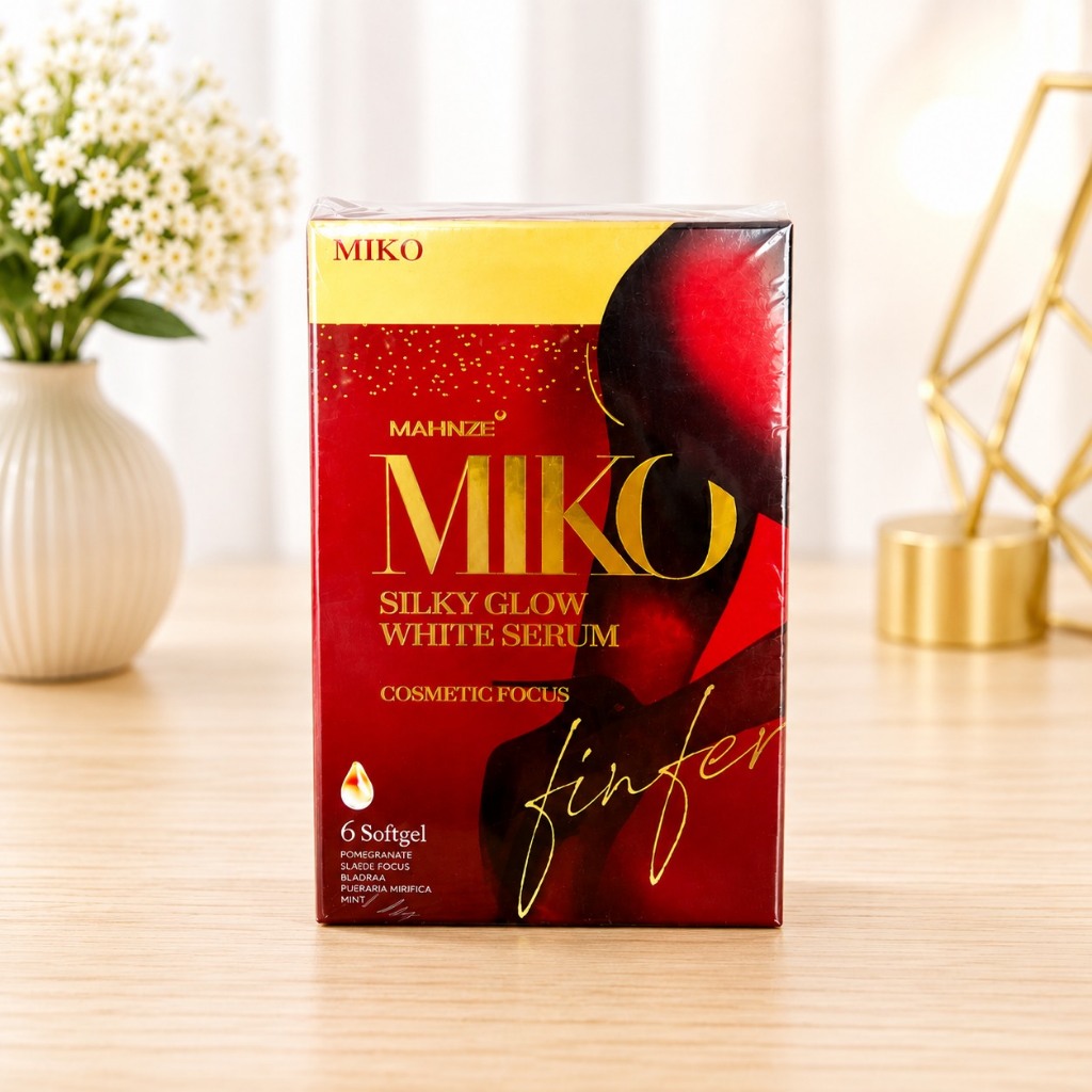 Miko MAFINZE ฟิu วิตามินบอดี้เซรั่ม กลิ่นมิ้นต์ บรรจุ 6 เม็ดซอฟเจล