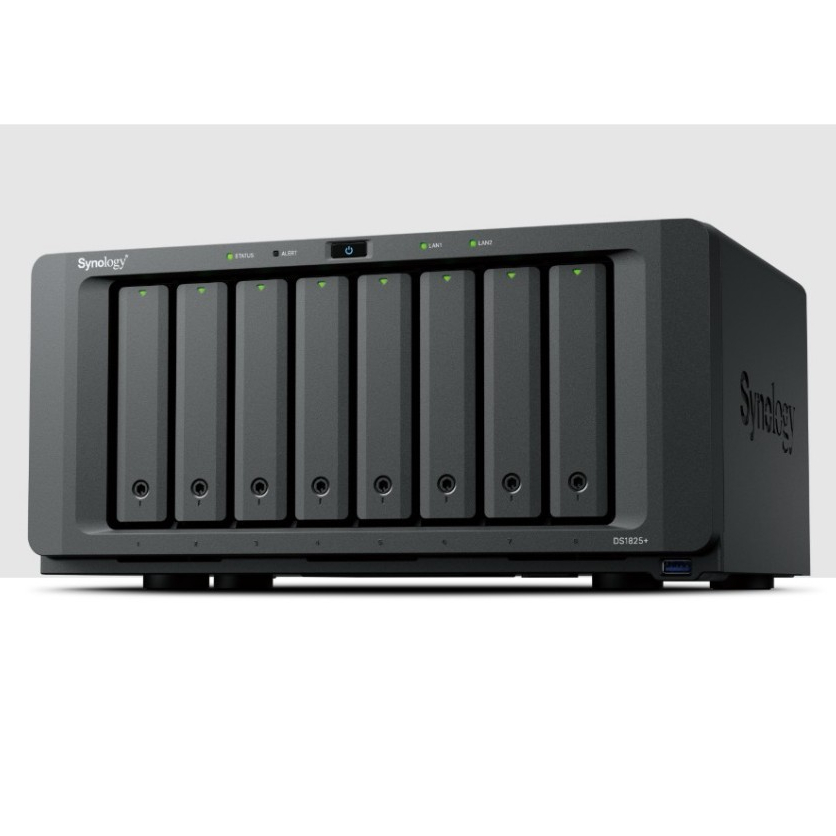 Synology DiskStation ใหม่ DS1825+ 8-Bay NAS อุปกรณ์จัดเก็บข้อมูลบนเครือข่าย แทน DS1621 ประกันศูนย์3ป